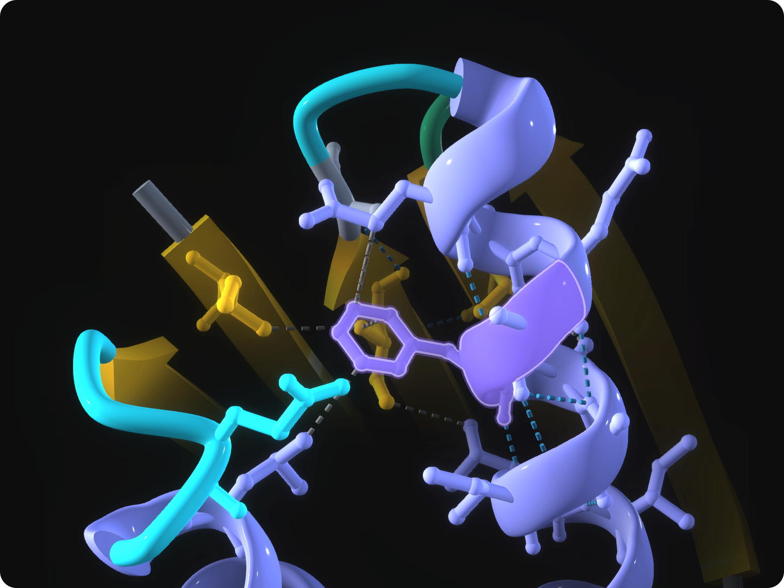 Focused molecular structure in Mol*